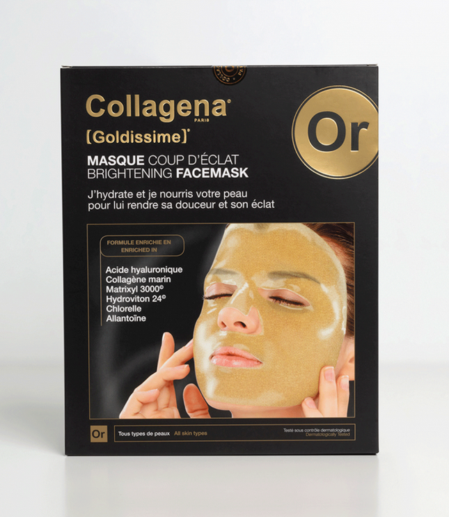 COLLAGENA GOLDISSIME MASQUE COUP D'ÉCLAT - 5 Masques