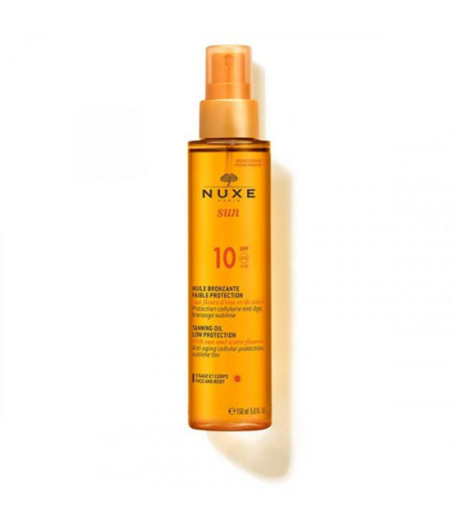 NUXE SUN Huile Solaire Bronzante SPF10 - 150ml