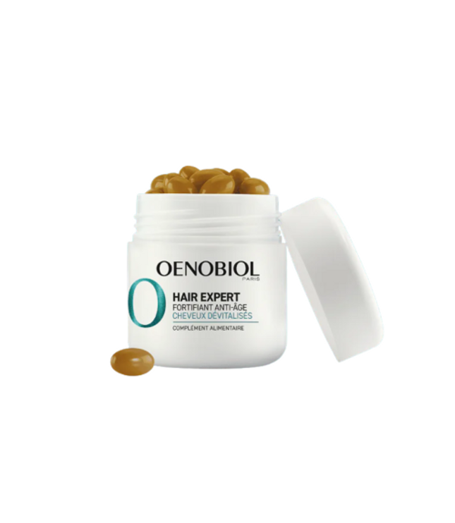 OENOBIOL HAIR EXPERT Fortifiant Anti-Âge Cheveux Dévitalisés - 30 Capsules