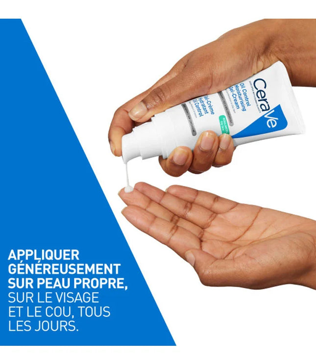 CERAVE Gel-Crème Hydratant Oil Control Visage - 52ml
