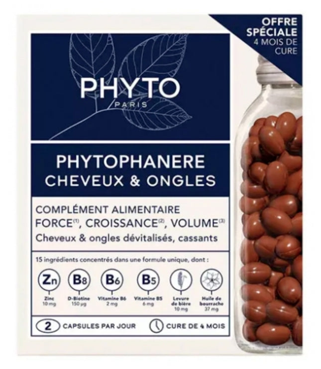 PHYTOPHANERE Force Croissance Volume - 240 Capsules