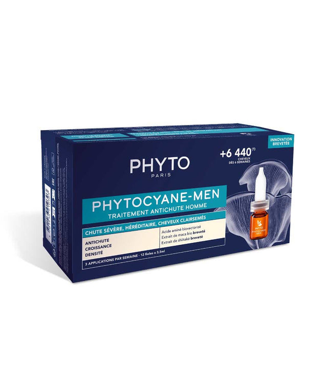 PHYTOCYANE PROGRESSIVE Traitement Antichute Homme - 12x5ml