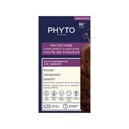PHYTOCYANE Chute de Cheveux Progressive - 84 Gélules