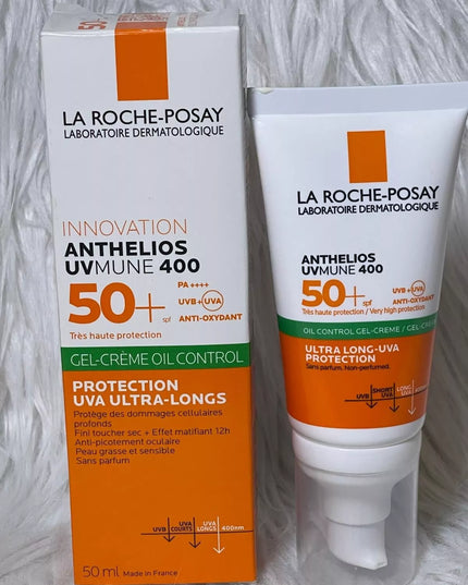 ANTHELIOS UVMUNE 400 Gel Crème Solaire Oil Control Parfumé SPF50+ - 50ml LA ROCHE POSAY