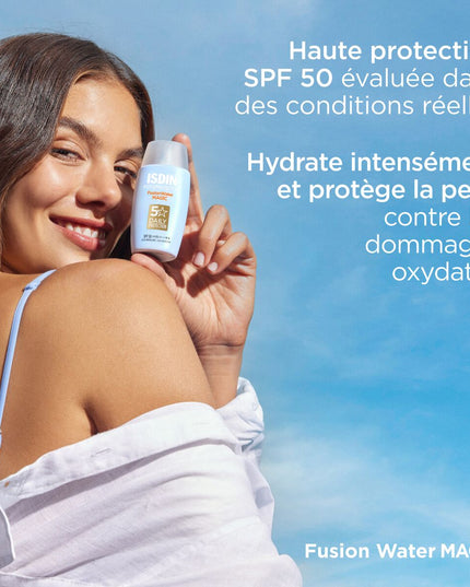 ISDIN FOTOPROTECTOR FUSION WATER MAGIC Crème Solaire SPF50 - 50ml