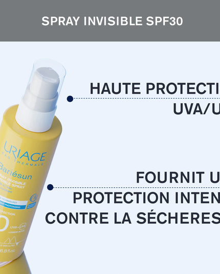 URIAGE BARIESUN Spray Solaire Invisible SPF30 - 200ml