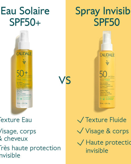 CAUDALIE VINOSUN PROTECT Eau Solaire SPF50+ Très Haute Protection - 150ml