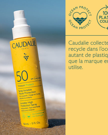 CAUDALIE VINOSUN PROTECT SPF50 Spray Solaire Invisible - 150ml